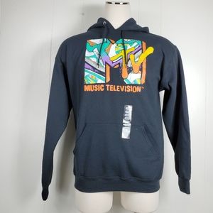 New with tags MTV pocket front large hoodie
